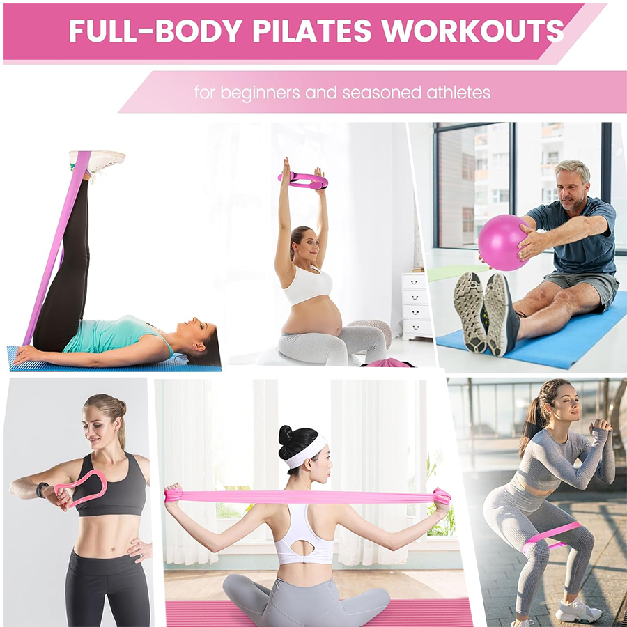 Kit essentiel de Pilates cinq  - Pilates Yoga Logo avis et prix
