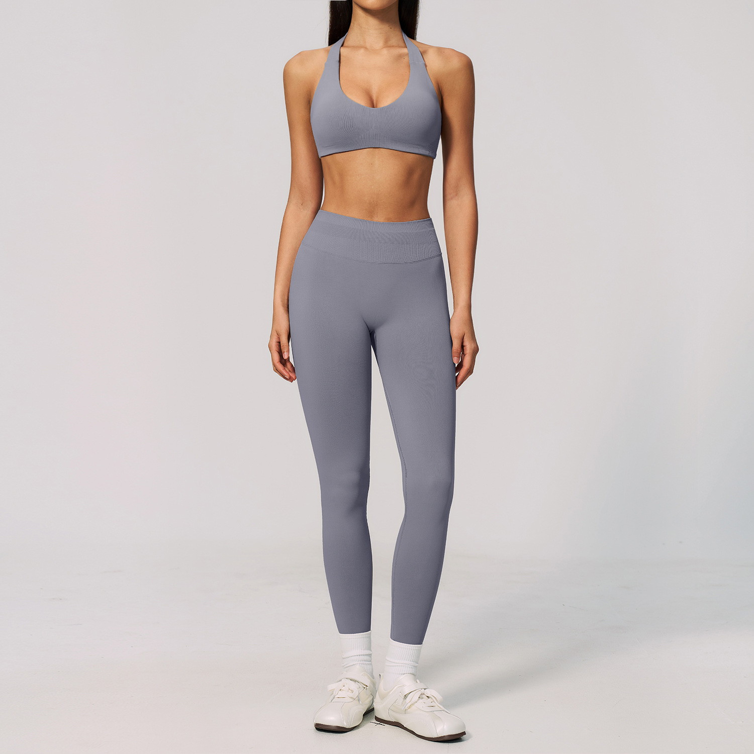 Ensemble de yoga côtelé sans c - Pilates In Yoga Pants avis et prix