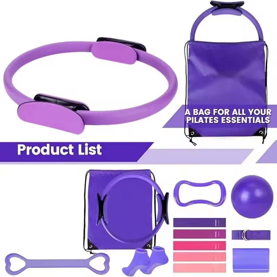 Kit de 13 pièces pour le yoga  - Pilates Yoga Weight Loss avis et prix